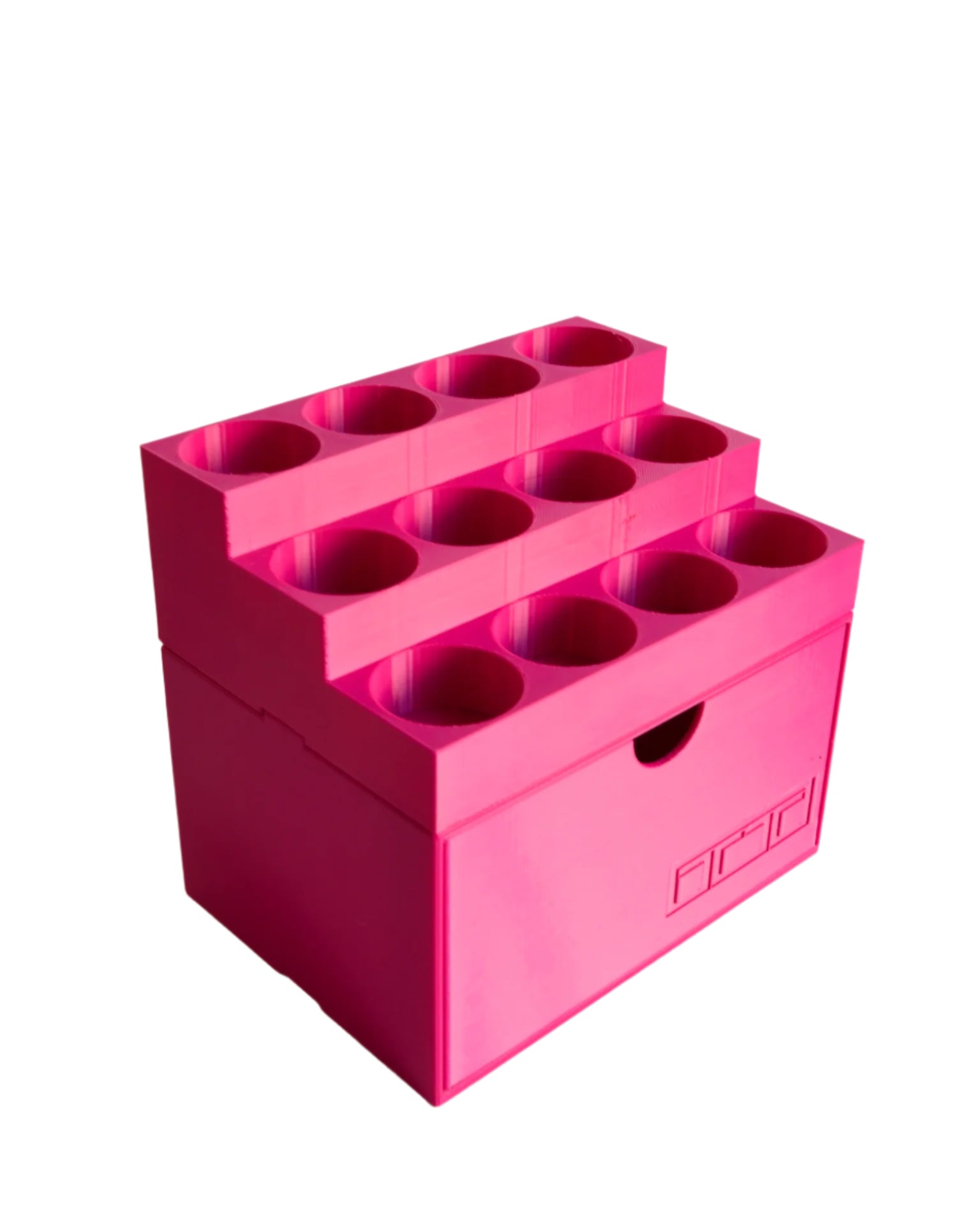 TattooTrunk 4oz InkDeck in Peony Pink with TrunkBase