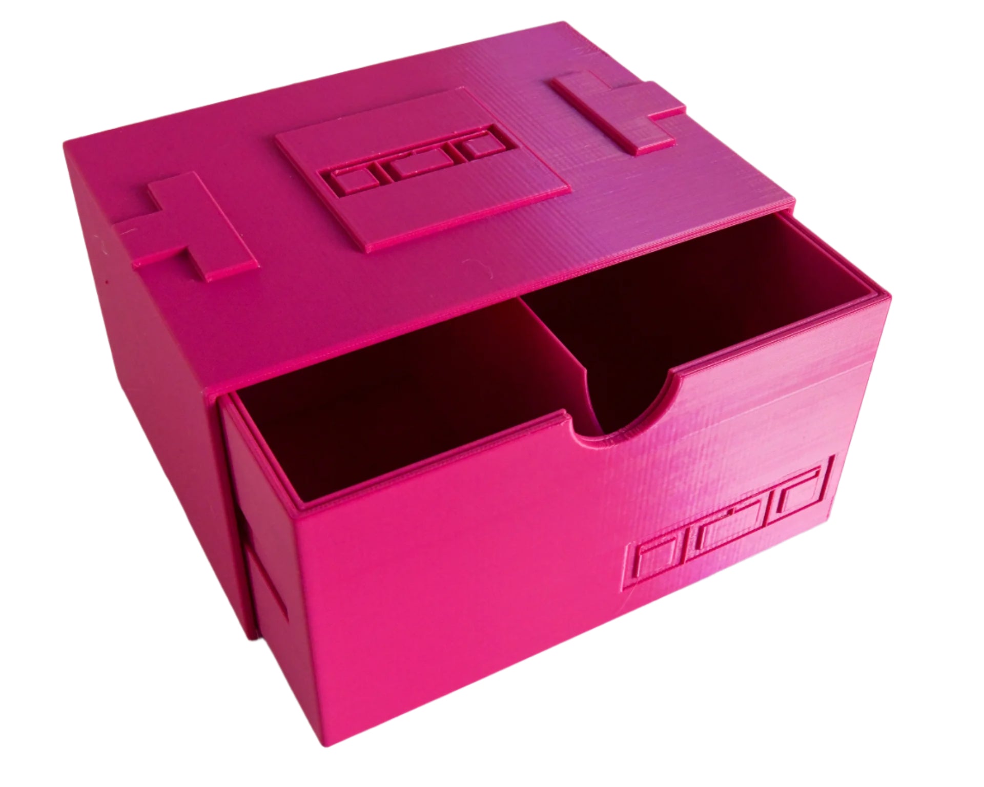 TattooTrunk Full Drawer Insert in Peony Pink in TrunkBase